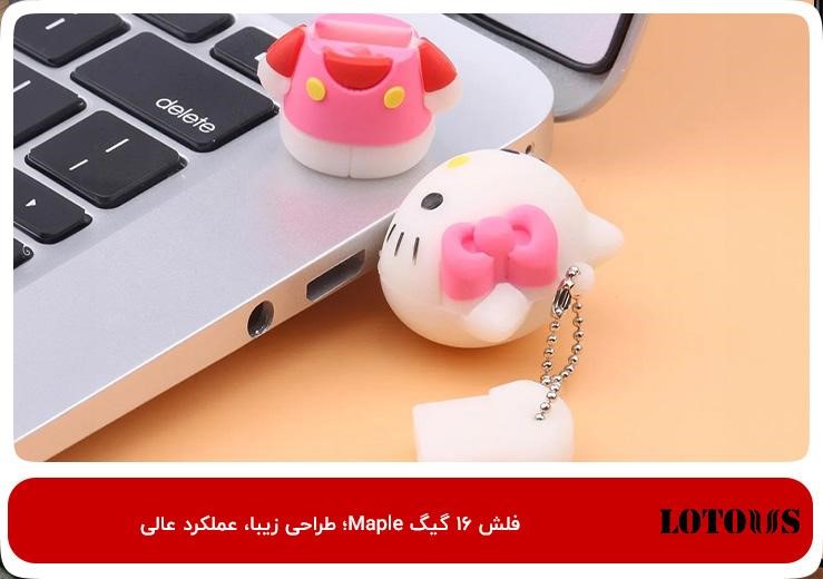 فلش 16 گیگ لوتوس؛ انتخابی عالی برای دختران